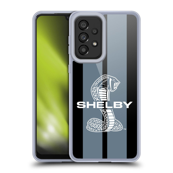 Shelby Car Graphics Gray Soft Gel Case for Samsung Galaxy A33 5G (2022)
