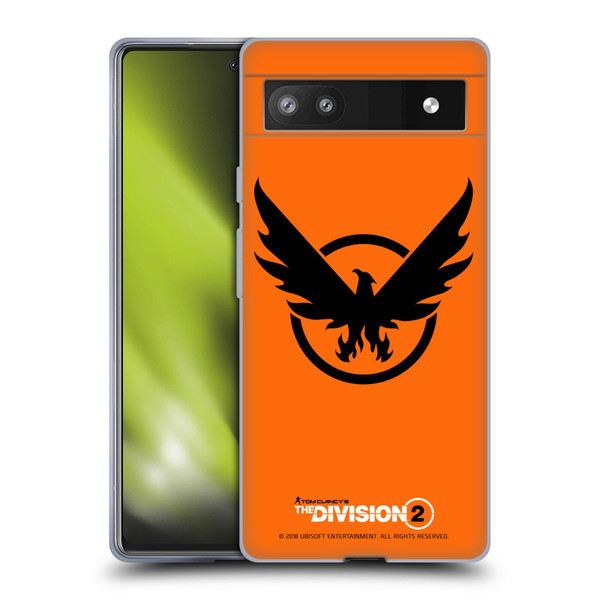 Tom Clancy's The Division 2 Logo Art Phoenix 2 Soft Gel Case for Google Pixel 6a