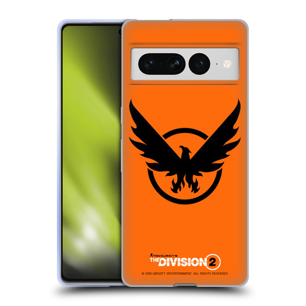 Tom Clancy's The Division 2 Logo Art Phoenix 2 Soft Gel Case for Google Pixel 7 Pro