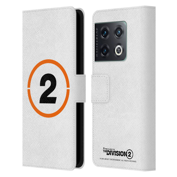 Tom Clancy's The Division 2 Logo Art Ring 2 Leather Book Wallet Case Cover For OnePlus 10 Pro