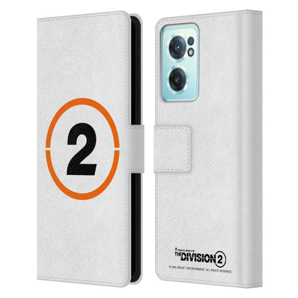 Tom Clancy's The Division 2 Logo Art Ring 2 Leather Book Wallet Case Cover For OnePlus Nord CE 2 5G