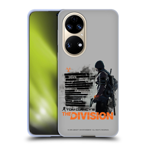 Tom Clancy's The Division Key Art Character Soft Gel Case for Huawei P50