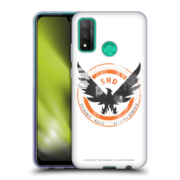 Tom Clancy's The Division Key Art Logo White Soft Gel Case for Huawei P Smart (2020)
