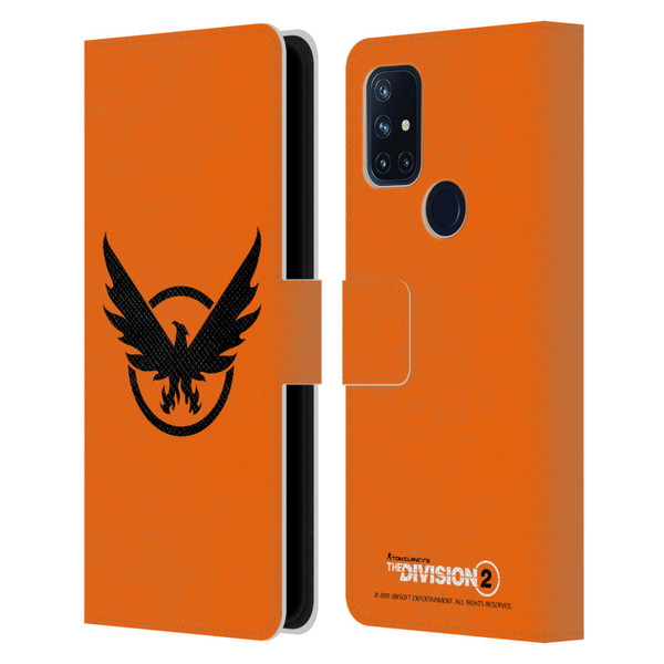 Tom Clancy's The Division 2 Logo Art Phoenix 2 Leather Book Wallet Case Cover For OnePlus Nord N10 5G