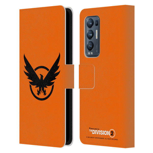 Tom Clancy's The Division 2 Logo Art Phoenix 2 Leather Book Wallet Case Cover For OPPO Find X3 Neo / Reno5 Pro+ 5G