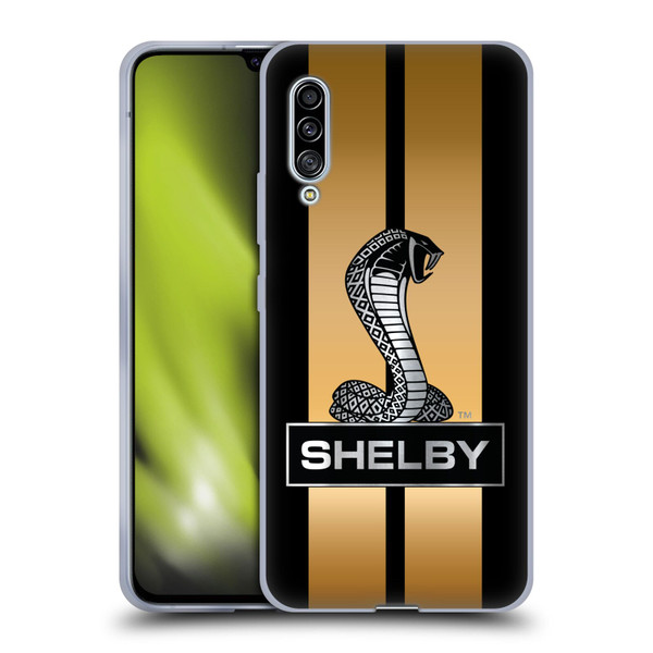 Shelby Car Graphics Gold Soft Gel Case for Samsung Galaxy A90 5G (2019)
