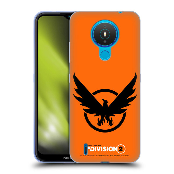 Tom Clancy's The Division 2 Logo Art Phoenix 2 Soft Gel Case for Nokia 1.4