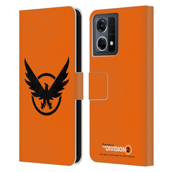 Tom Clancy's The Division 2 Logo Art Phoenix 2 Leather Book Wallet Case Cover For OPPO Reno8 4G