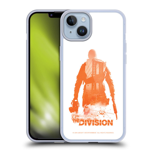 Tom Clancy's The Division Key Art Character 3 Soft Gel Case for Apple iPhone 14 Plus