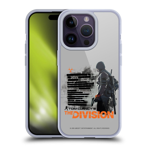 Tom Clancy's The Division Key Art Character Soft Gel Case for Apple iPhone 14 Pro