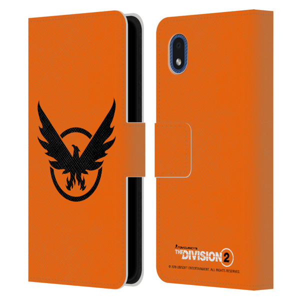 Tom Clancy's The Division 2 Logo Art Phoenix 2 Leather Book Wallet Case Cover For Samsung Galaxy A01 Core (2020)