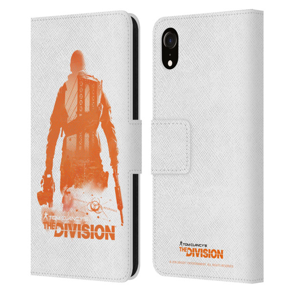 Tom Clancy's The Division Key Art Character 3 Leather Book Wallet Case Cover For Apple iPhone XR