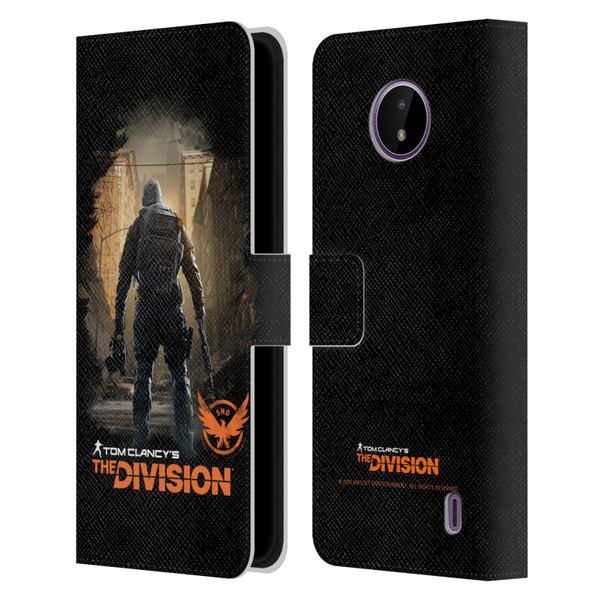 Tom Clancy's The Division Key Art Character 2 Leather Book Wallet Case Cover For Nokia C10 / C20