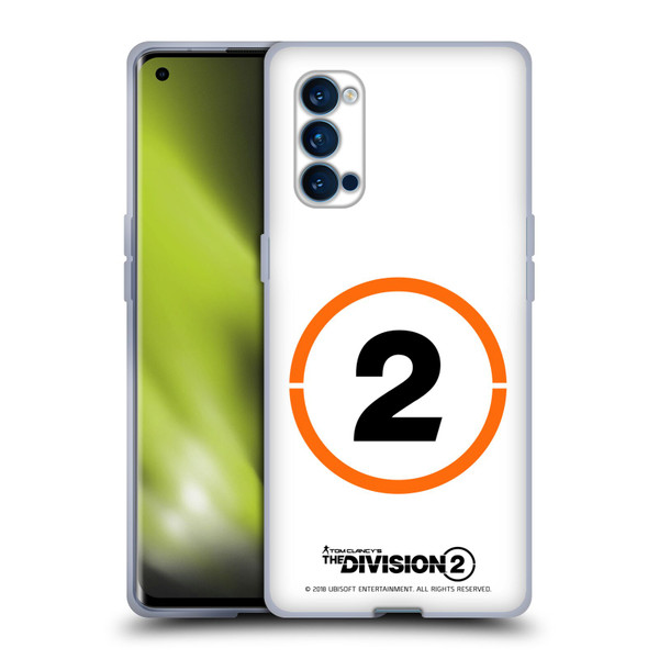 Tom Clancy's The Division 2 Logo Art Ring 2 Soft Gel Case for OPPO Reno 4 Pro 5G