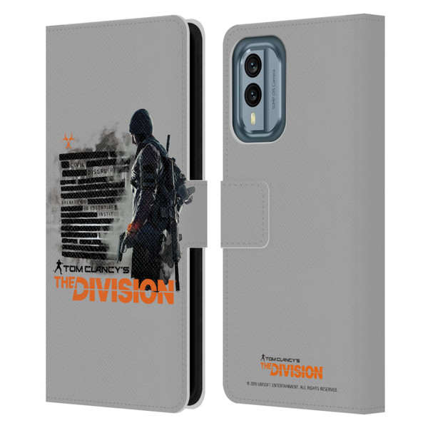 Tom Clancy's The Division Key Art Character Leather Book Wallet Case Cover For Nokia X30