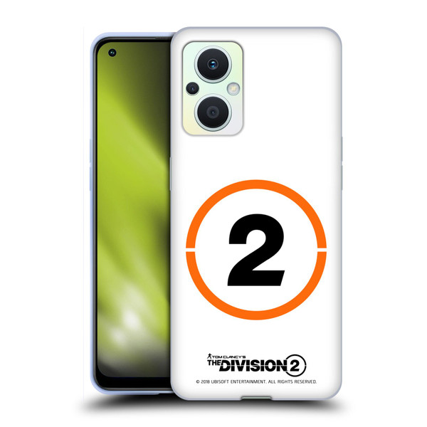 Tom Clancy's The Division 2 Logo Art Ring 2 Soft Gel Case for OPPO Reno8 Lite
