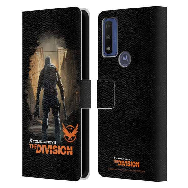 Tom Clancy's The Division Key Art Character 2 Leather Book Wallet Case Cover For Motorola G Pure