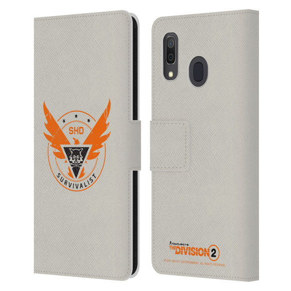 Tom Clancy's The Division 2 Logo Art Survivalist Leather Book Wallet Case Cover For Samsung Galaxy A33 5G (2022)