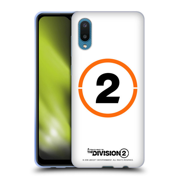 Tom Clancy's The Division 2 Logo Art Ring 2 Soft Gel Case for Samsung Galaxy A02/M02 (2021)
