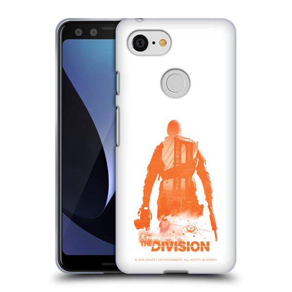 Tom Clancy's The Division Key Art Character 3 Soft Gel Case for Google Pixel 3