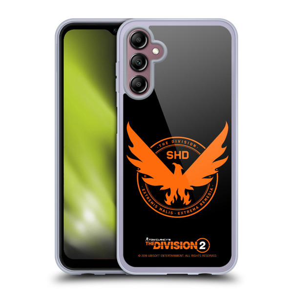 Tom Clancy's The Division 2 Logo Art Phoenix Soft Gel Case for Samsung Galaxy A14 5G