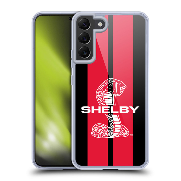 Shelby Car Graphics Red Soft Gel Case for Samsung Galaxy S22+ 5G
