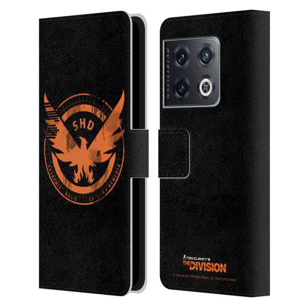 Tom Clancy's The Division Key Art Logo Black Leather Book Wallet Case Cover For OnePlus 10 Pro