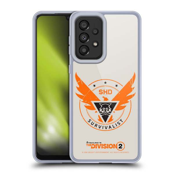 Tom Clancy's The Division 2 Logo Art Survivalist Soft Gel Case for Samsung Galaxy A33 5G (2022)