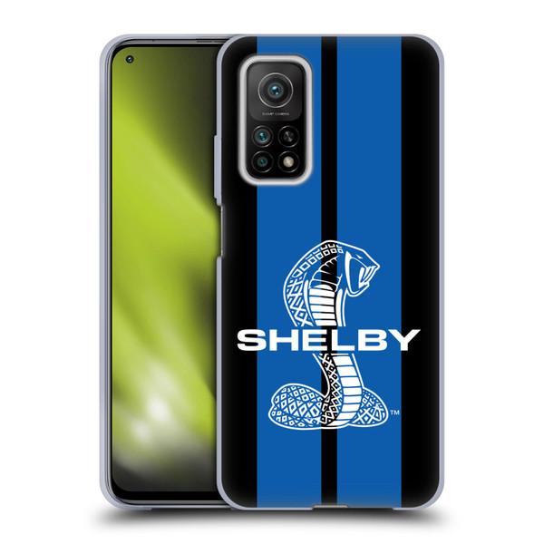 Shelby Car Graphics Blue Soft Gel Case for Xiaomi Mi 10T 5G