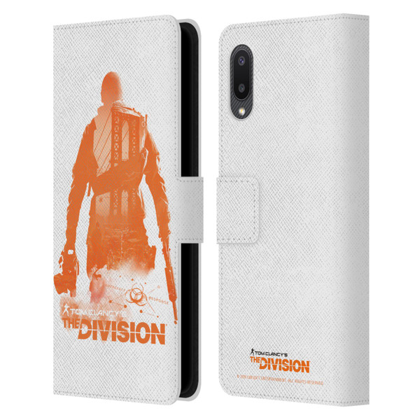 Tom Clancy's The Division Key Art Character 3 Leather Book Wallet Case Cover For Samsung Galaxy A02/M02 (2021)