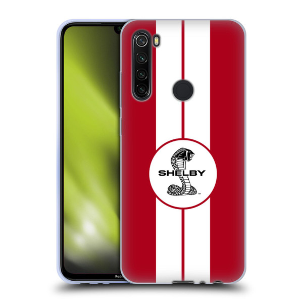 Shelby Car Graphics 1965 427 S/C Red Soft Gel Case for Xiaomi Redmi Note 8T