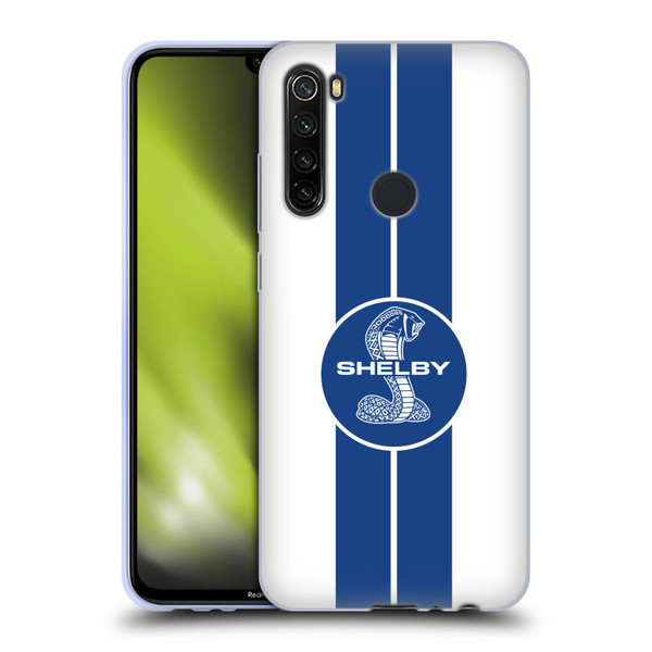 Shelby Car Graphics 1965 427 S/C White Soft Gel Case for Xiaomi Redmi Note 8T