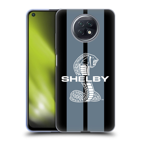 Shelby Car Graphics Gray Soft Gel Case for Xiaomi Redmi Note 9T 5G