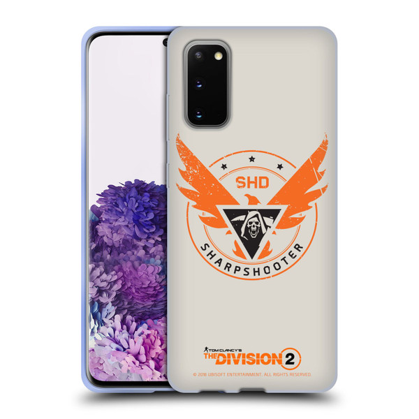 Tom Clancy's The Division 2 Logo Art Sharpshooter Soft Gel Case for Samsung Galaxy S20 / S20 5G