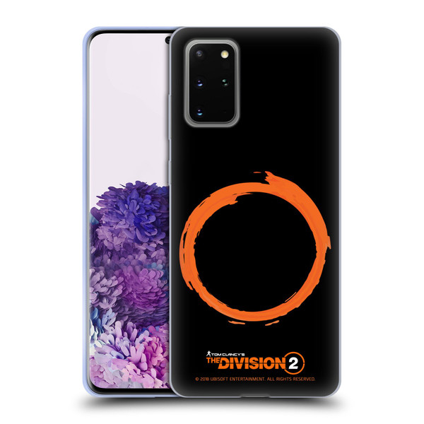 Tom Clancy's The Division 2 Logo Art Ring Soft Gel Case for Samsung Galaxy S20+ / S20+ 5G