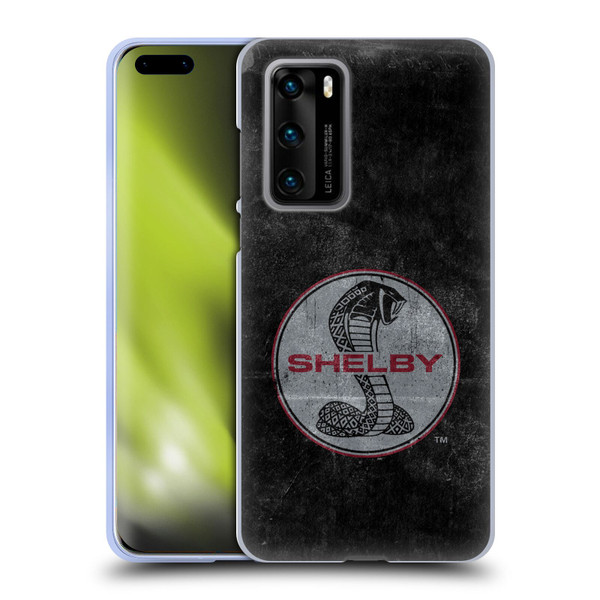 Shelby Logos Distressed Black Soft Gel Case for Huawei P40 5G