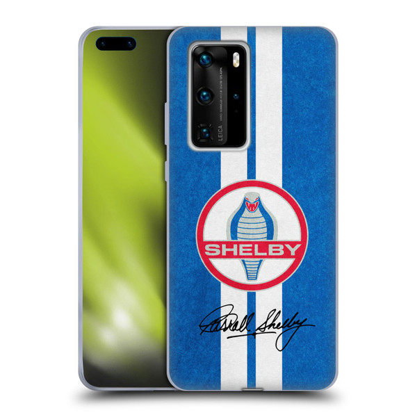 Shelby Logos Distressed Blue Soft Gel Case for Huawei P40 Pro / P40 Pro Plus 5G