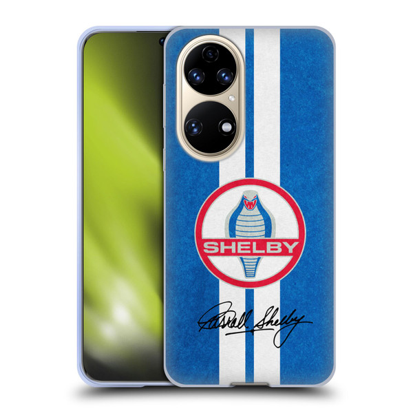 Shelby Logos Distressed Blue Soft Gel Case for Huawei P50