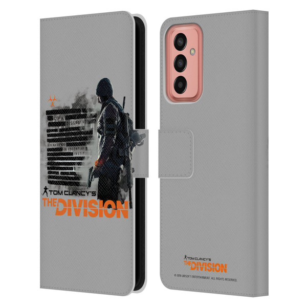 Tom Clancy's The Division Key Art Character Leather Book Wallet Case Cover For Samsung Galaxy M13 (2022)