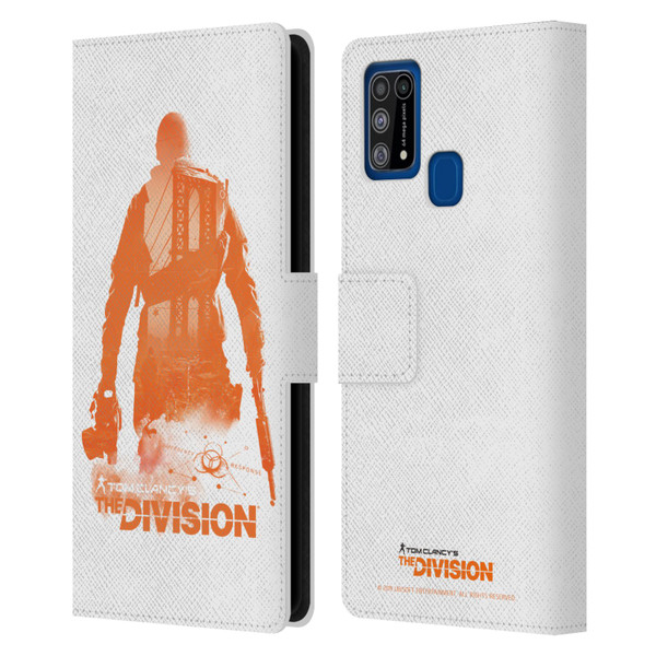 Tom Clancy's The Division Key Art Character 3 Leather Book Wallet Case Cover For Samsung Galaxy M31 (2020)