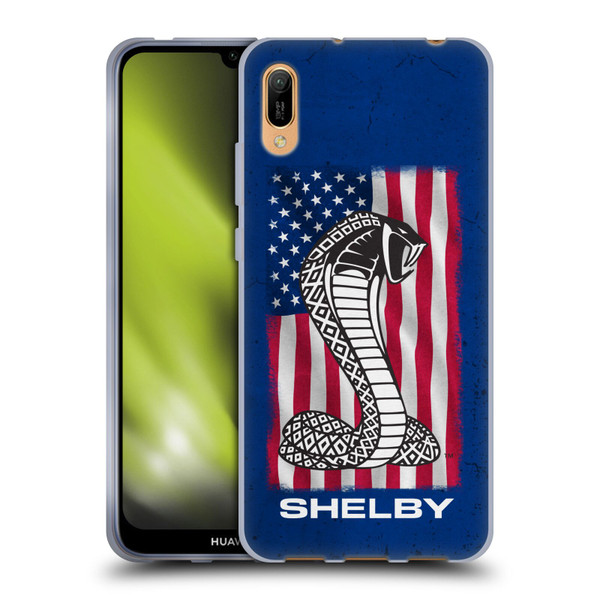 Shelby Logos American Flag Soft Gel Case for Huawei Y6 Pro (2019)