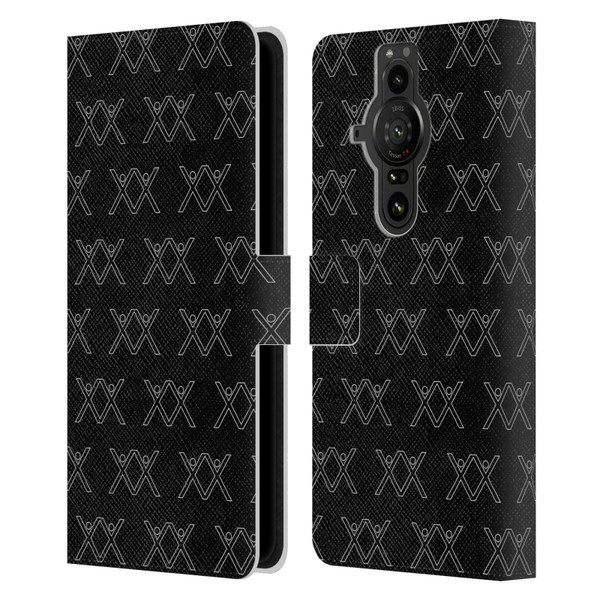 BROS Logo Art Pattern Leather Book Wallet Case Cover For Sony Xperia Pro-I