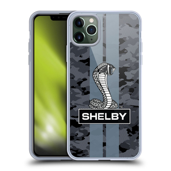 Shelby Logos Camouflage Soft Gel Case for Apple iPhone 11 Pro Max