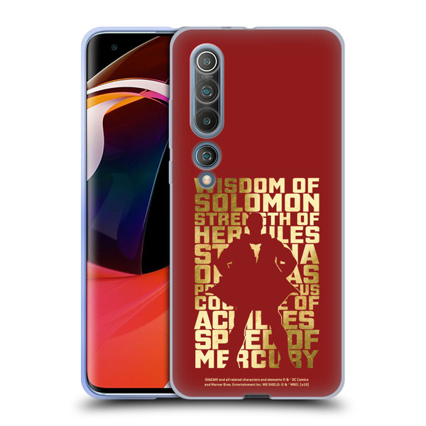 Shazam! 2019 Movie Character Art Typography Soft Gel Case for Xiaomi Mi 10 5G / Mi 10 Pro 5G