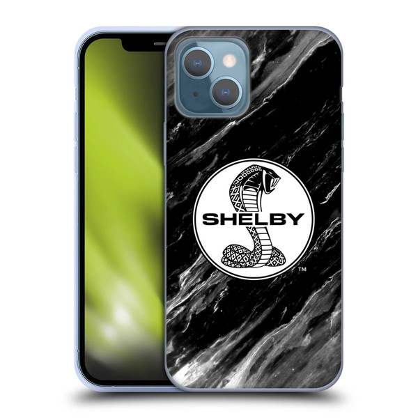 Shelby Logos Marble Soft Gel Case for Apple iPhone 13