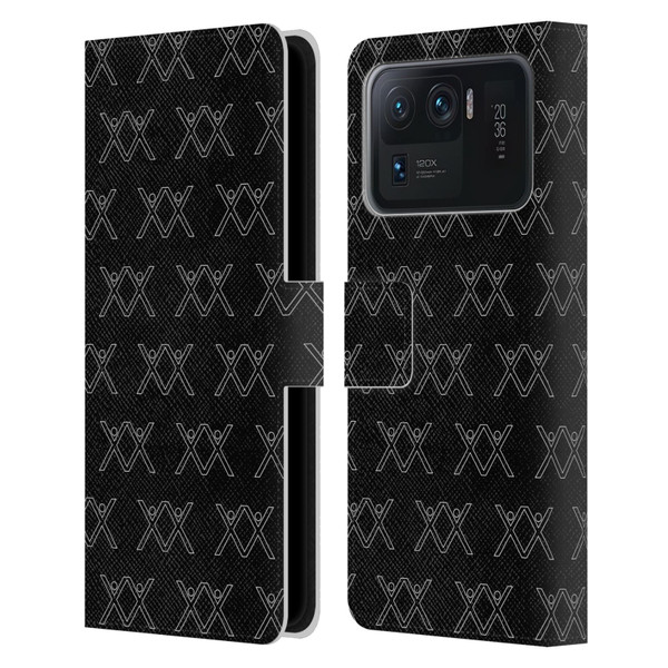 BROS Logo Art Pattern Leather Book Wallet Case Cover For Xiaomi Mi 11 Ultra