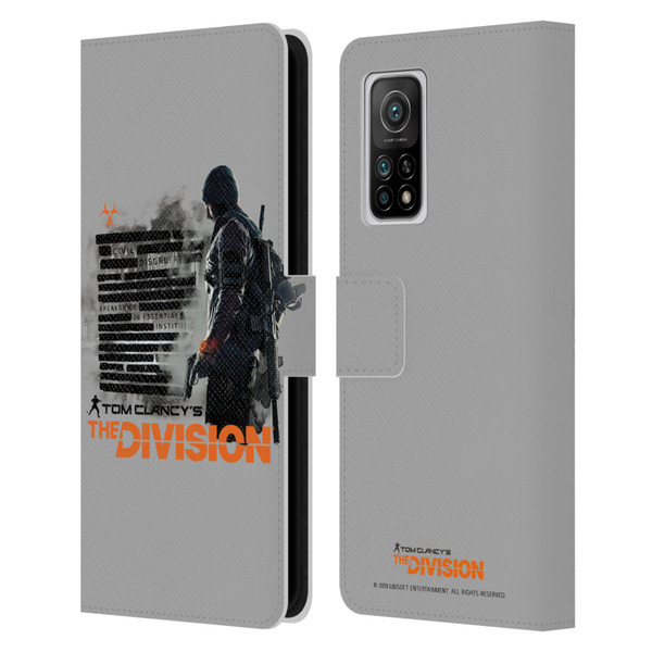 Tom Clancy's The Division Key Art Character Leather Book Wallet Case Cover For Xiaomi Mi 10T 5G