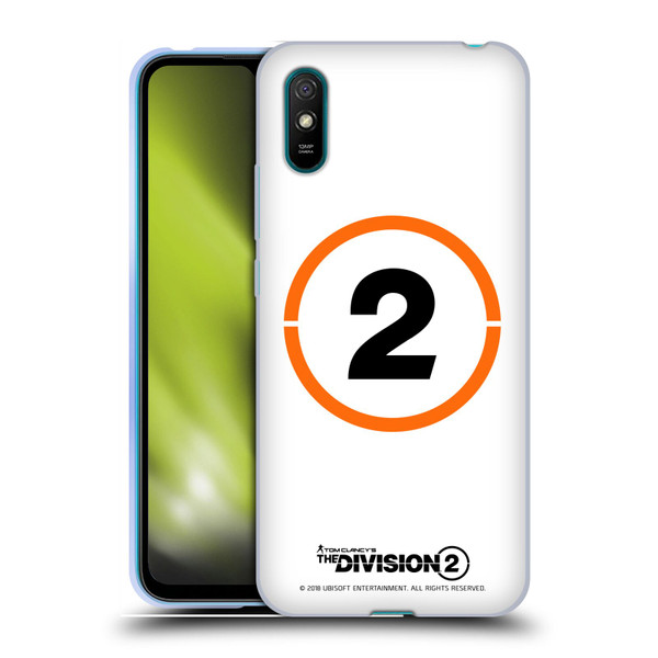 Tom Clancy's The Division 2 Logo Art Ring 2 Soft Gel Case for Xiaomi Redmi 9A / Redmi 9AT