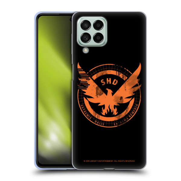 Tom Clancy's The Division Key Art Logo Black Soft Gel Case for Samsung Galaxy M53 (2022)