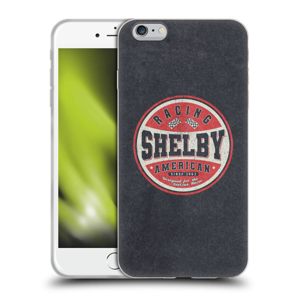 Shelby Logos Vintage Badge Soft Gel Case for Apple iPhone 6 Plus / iPhone 6s Plus
